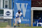 Baseball vs CGA  Wheaton College Baseball vs Coast Guard Academy during game one of the NEWMAC semi-finals playoffs. - (Photo by Keith Nordstrom) : Wheaton, baseball, NEWMAC